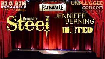 Unplugged Concert mit Acoustic Steel, Jennifer Berning und Muted am 23.01.2016